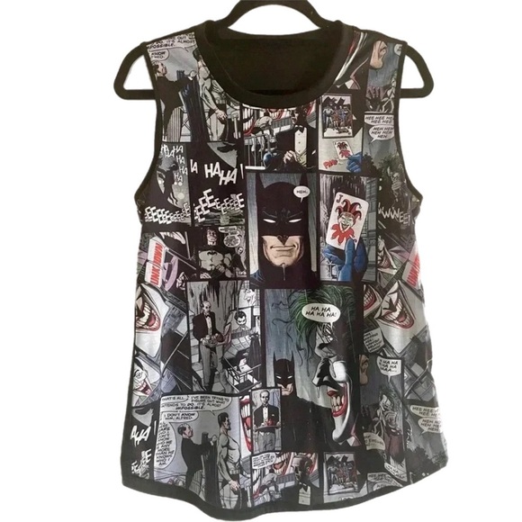 New BATMAN Tank Top, flared fit, Wmns Sz M - Picture 1 of 3